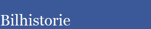 Bilhistorie